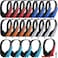 Yunsailing 20 Pack Classroom Headphones with Microphone 35mm Jack Plug Students OnEar Wired Headsets Earphones Bulk for School Office Computer Laptop PhoneBright Color