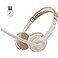 JIAMQISHI Wireless Headset with AI Noise Cancelling Microphone Bluetooth Headset Bluetooth V52 Headphones with USB Dongle Mic Mute for ComputerLaptopPCiPhoneAndroidCell Phones White