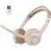 JIAMQISHI Wireless Headset with AI Noise Cancelling Microphone Bluetooth Headset Bluetooth V52 Headphones with USB Dongle Mic Mute for ComputerLaptopPCiPhoneAndroidCell Phones White