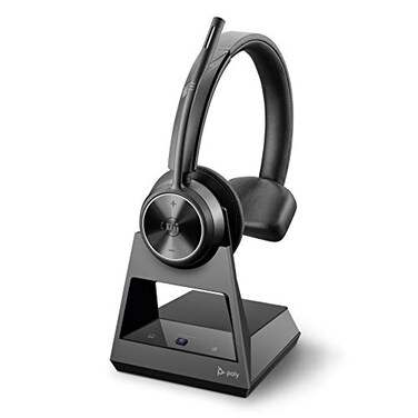 Plantronics Poly Savi 7310M UltraSecure Wireless DECT Headset System Microsoft Teams Version