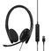 EPOS Adapt 160T USB II Wired DoubleSided Headset USB Connectivity MS Teams UC Optimized Superior Stereo Sound Enhanced Comfort Call Control Black