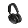 BowersWilkins Bowers Wilkins Px7 S2 OverEar Headphones Advanced Noise Cancellation Technical Fabrics 30Hour Battery Life 15Min Quick Charging Black