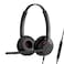 EPOS IMPACT 760T DualSided Wired Headset for PC with NoiseCanceling Mic Microsoft Teams USB C and USB A InLine Controls Super Wideband Audio Comfortable for Office Calls Remote Work