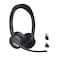 Yealink BH70 Wireless Bluetooth Headset with Microphone for Work up to 35h Talking Battery Life 3Mic 147g Lightweight Microsoft Teams Headphone for Open Office USBC to A