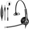 Callez Wired Computer Headset 35mmUSBC Headset with Mic Noise Cancelling Cell Phone Headphone for PC Laptop Mac iPhone 151617 Samsung Zoom Teams Call Center Home Office Work inline Controls