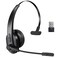 Sarevile Bluetooth Headset with USB Dongle for Computer SingleEar Wireless Headset with Noise Cancelling Microphone for Office Truckers Bluetooth V52 with Mute Button for Work
