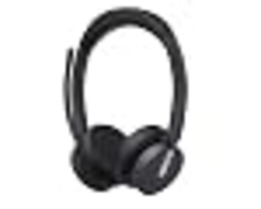 Yealink WH64 Hybrid Dual Teams Headphones with Dongle Hybrid Technology Optimized for Microsoft Teams TwoEar Design Noise Reduction USB