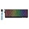 GK GAMAKAY x NaughShark NS68 Rapid Trigger Wired Gaming Keyboard 65 Hall Effect Mechanical Keyboard 8KHz Polling Rate 001mm RT Snap Tap Outemu Peach Crystal Magnetic Switch BlackSide Printed