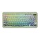 KiiBoom Phantom81 Lite 75 Gasket Mechanical Keyboard QMKVIA Programmable 3 Modes Wireless Gaming Keyboard RGB Backlights ABS Case UV Tech HotSwappable for WindowsMacLinux Green