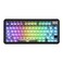KiiBoom Phantom81 Lite 75 Gasket Mechanical Keyboard QMKVIA Programmable 3 Modes Wireless Gaming Keyboard RGB Backlights ABS Case UV Tech HotSwappable for WindowsMacLinux Black