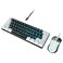 RedThunder 60 Gaming Keyboard and Mouse Combo UltraCompact 61Key RGB Backlit Mini Keyboard Lightweight 7200 DPI Honeycomb Optical Mouse RGB Wired Gaming Set for PC PS5 Xbox GamerBlackWhite