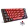 Snpurdiri 60 Wired Mechanical Keyboard Mini Gaming Keyboard with 61 Keys for PC Windows XP Win 7 Win 10 BlackRed Red Switches