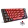 Snpurdiri 60 Wired Mechanical Keyboard Mini Gaming Keyboard with 61 Keys for PC Windows XP Win 7 Win 10 BlackRed Red Switches