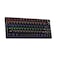Newmen GM326 75 Percent Mechanical KeyboardWired Mini Backlit Hot Swappable Gaming Mechanical Keyboard with Knob82 Keys AntiGhosting Compact Black Gaming Keyboards for PC Win MacRed Switch