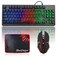 BlueFinger RGB 87 Keys Gaming Keyboard and Backlit Mouse Combo USB Wired Rainbow KeyboardGaming Keyboard Set for Laptop PC Computer Game and Work