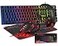 BlueFinger RGB Gaming Keyboard and Backlit Mouse and Headset Combo USB Wired Backlit Keyboard LED Gaming Mouse Set Headset with Microphone for Laptop PC Computer Game and Work