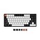 Keychron K2 75 Layout 84 Keys Hotswappable Bluetooth WirelessUSB Wired Mechanical Keyboard with Super Red SwitchDoubleShot KeycapsRGB BacklightAluminum Frame for Mac Windows Version 2