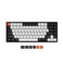 Keychron K2 75 Layout 84 Keys Hotswappable Bluetooth WirelessUSB Wired Mechanical Keyboard with Super Red SwitchDoubleShot KeycapsRGB BacklightAluminum Frame for Mac Windows Version 2
