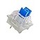 outemu Blue Switches 32 Pack 3Pin Clicky Tactile 50gf Dustproof Key Switches DIY Replaceable for Mechanical Keyboard