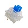 outemu Blue Switches 32 Pack 3Pin Clicky Tactile 50gf Dustproof Key Switches DIY Replaceable for Mechanical Keyboard