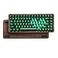 Womier 75 Mechanical Keyboard Wireless with QMKVIA WD75 V2 Wood Gaming Keyboard 8000mAh Battery TriMode Custom Key Board RGB Hot Swappable with Translucent Clear KeycapsPOM Linear Switch