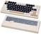 KEEBMONKEY WOBKEY Rainy 75 CNC Aluminum HMXJWKCocoa Switches TripleMode Connectivity Mechanical Keyboard with Superior Acoustics RGBFR4Silver SUS3047000mAhCocoa Switch Pro White