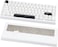 KEEBMONKEY WOBKEY Rainy 75 CNC Aluminum HMXJWKCocoa Switches TripleMode Connectivity Mechanical Keyboard with Superior Acoustics RGBFR4Silver SUS3047000mAhCocoa Switch Pro Luna