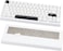 KEEBMONKEY WOBKEY Rainy 75 CNC Aluminum HMXJWKCocoa Switches TripleMode Connectivity Mechanical Keyboard with Superior Acoustics RGBFR4Silver SUS3047000mAhCocoa Switch Pro Luna
