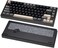 KEEBMONKEY WOBKEY Rainy 75 CNC Aluminum HMXJWKCocoa Switches TripleMode Connectivity Mechanical Keyboard with Superior Acoustics RGBFR4Silver SUS3047000mAhCocoa Switch Pro Black