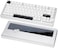 KEEBMONKEY WOBKEY Rainy 75 CNC Aluminum HMXJWKCocoa Switches TripleMode Connectivity Mechanical Keyboard with Superior Acoustics No RGBPPMirrored Glass3500mAhViolet Switch Lite Silver