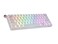 Geeky GK61 SE 60 Mechanical Gaming Keyboard 61 Keys Multi Color RGB LED Backlit for PCMac Gamer ANSI US American Layout White Mechanical Red