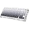 GravaStar Mercury K1 75 Wireless Mechanical Gaming Keyboard Aluminum Alloy Exoskeleton Design Gasket Custom Keyboard HotSwap Socket Linear Switches RGB Backlit