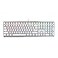 Cherry MX 30S Wired Mechanical Gaming Keyboard Robust Aluminum Housing RGBLighting Full Key Rollover Anti Ghosting MX RED Switches White