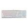 Cherry MX 30S Wired Mechanical Gaming Keyboard Robust Aluminum Housing RGBLighting Full Key Rollover Anti Ghosting MX RED Switches White