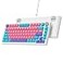 Ussixchare 75 Mechanical Gaming Keyboard Pink Gasket Mount TKL Keyboard Wired Custom Hot Swappable RGB Backlit for PC Laptop Gamers
