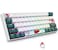 Fogruaden 60 Wireless Mechanical Keyboard Hot Swappable USBC WiredBluetooth Keyboard with RGB Backlit for WinMac 61 Keys NKRO Gaming Keyboards Double Shot PBT KeycapsRed Switch Forest