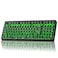 ZORNHER ZH980 Mechanical Keyboard Wireless95 Black HotSwappable Custom Creamy Keyboard with Number PadBlack Topographic KeycapsCreamy Sounding Linear SwitchesFull Size24GHzUSBCBT50