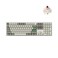 Keychron Q6 Max QMKVIA Bluetooth Wireless 24 GHzUSBC Wired Custom Mechanical Keyboard Full Size Programmable Knob RGB Backlit HotSwappable Gateron Brown Switch for Mac Windows Linux White
