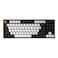 Keychron C1 Wired Mechanical Keyboard for Mac and Windows 87Key TKL USBC Board White Backlight Gateron G Pro Brown Switch Compact for Office Typing and Light Gaming