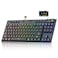 Hexgears Immersion A3 LowProfile Wireless Mechanical Keyboard TKL HotSwappable Aluminum Gaming Keyboard BT5024GHzUSBC Linear Switches RGB Backlit TFT Screen 5800mAh Battery for PcMac