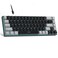 MageGee Portable 60 Mechanical Gaming Keyboard MKBox LED Backlit Compact 68 Keys Mini Wired Office Keyboard with Red Switch for Windows Laptop PC Mac BlackGrey