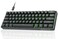 DIERYA 60 Mechanical Keyboard DK61se Wired Gaming Keyboard with Blue Switches LED Backlit UltraCompact 61 Keys Mini Office Keyboard for Windows Laptop PC Gamer TypistBlack