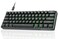 DIERYA 60 Mechanical Keyboard DK61se Wired Gaming Keyboard with Blue Switches LED Backlit UltraCompact 61 Keys Mini Office Keyboard for Windows Laptop PC Gamer TypistBlack