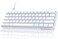 DIERYA 60 Mechanical Keyboard DK61se Wired Gaming Keyboard with Brown Switches LED Backlit UltraCompact 61 Keys Mini Office Keyboard for Windows Laptop PC Gamer TypistWhite