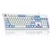 MageGee Creamy KeyboardsK2 Classic Keyboard Wired RGB Backlit 104 Keys Waterproof Ergonomic KeyboardPC Keyboards for PCloptopMAC Lris Violet
