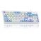 MageGee Creamy KeyboardsK2 Classic Keyboard Wired RGB Backlit 104 Keys Waterproof Ergonomic KeyboardPC Keyboards for PCloptopMAC Lris Violet