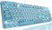 SEUNKWANG EWEADN TK950 Typewriter Keyboard Wireless Mechanical Keyboard 104 Keys Aesthetic Typewriter Keyboards with White Backlit AntiGhosting Blue Switch Bluetooth24GHzWired KeyboardsBlue