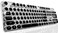SEUNKWANG EWEADN TK950 Typewriter Keyboard Wireless Mechanical Keyboard 104 Keys Aesthetic Typewriter Keyboards with White Backlit AntiGhosting Blue Switch Bluetooth24GHzWired Cute keyboardsBlack