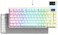 Womier SK80 75 Percent Keyboard Gaming with Color Multimedia Display Mechanical Keyboard Topographic Hot Swappable Gasket Mount RGB Creamy Key Board Prelubed POM Switch for MacWinWhite