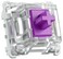 GLORIOUS Kailh Pro Purple Mechanical Keyboard Switches Tactile 120Pack for Custom Keyboards Ideal for Gaming and Typing